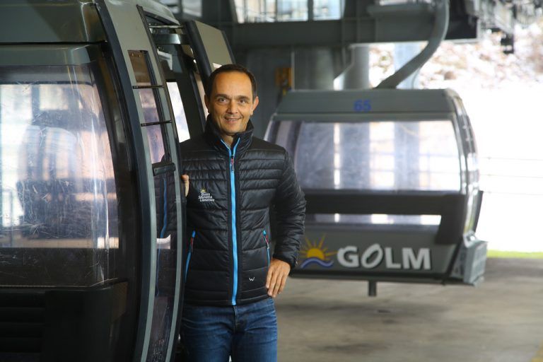 Hannes Jochum freut sich auf die kommende Wintersaison. Am kommenden Freitag öffnen die Skilifte am Golm.