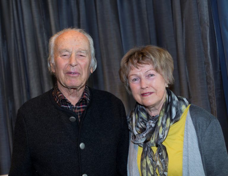 Helga Knapp und Toni Riedmann.