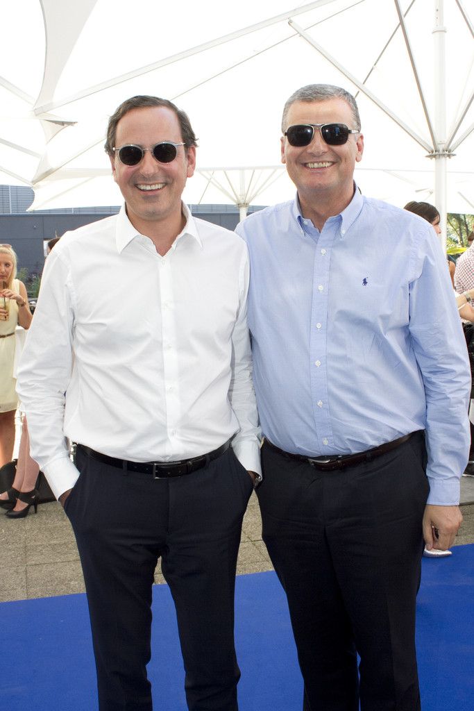 Hypo-Vorstand Michael Grahammer (l.) und Günther Rupp (Bank Austria).