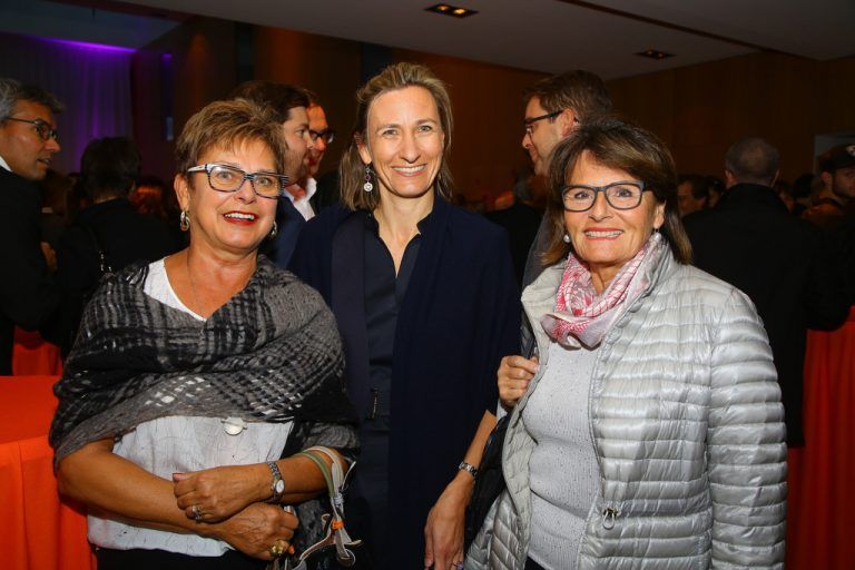 Ilse Pachner, Dr. Ines Hütter, Annerose Zech (v.l.).