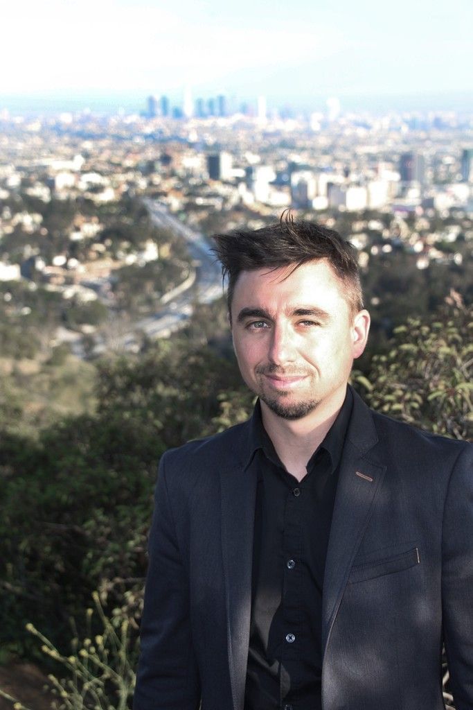 Im Griffith Park von Los Angeles genießt Christian Eckert in seiner Freizeit gerne den Blick auf die Skyline der Stadt. Foto: Privat