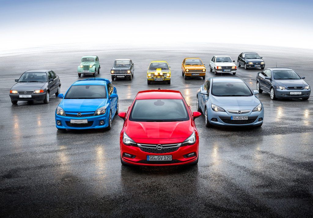 Die Kompakten von Opel