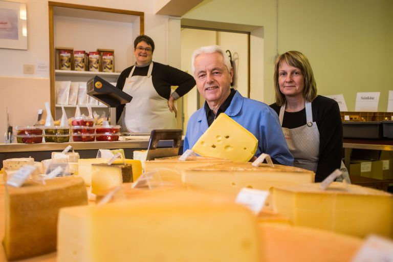Im vergangenen Jahr gehörte Käse Konzett in Sulz zu den vorgestellten Lieblingsläden.   Foto: VN/Steurer