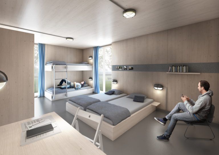 In einer ähnlichen Form werden sich auch die Flüchtlingsheime in Hannover präsentieren. Foto: kaufmann