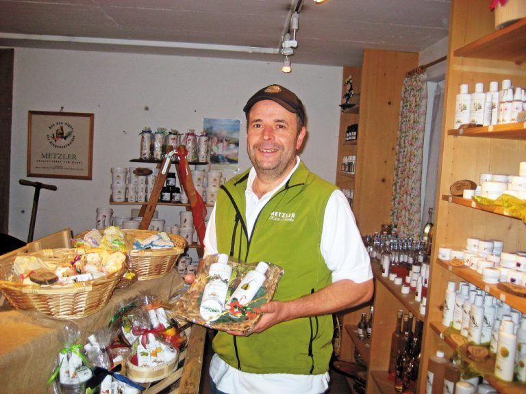 Ingo Metzler produziert seit 1991 Naturkosmetik. VN/Hartinger