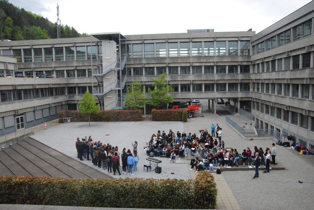 Brutalismus am Gymnasium Schillerstraße