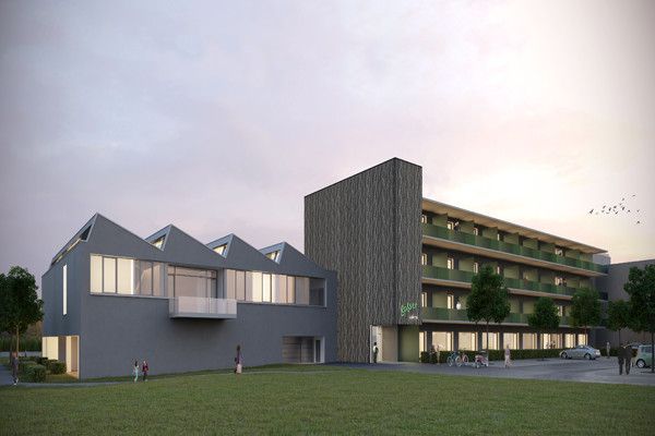 Intelligente Nachnutzung einer traditionellen Fabriksanlage auf dem Gasser-Areal. Bild: H&J