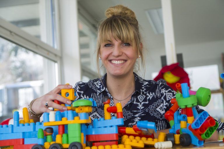Manuela Senn ist eine Kindergartenpädagogin mit Leib und Seele. Sie arbeitet in Langen bei Bregenz. Foto: VN/Paulitsch