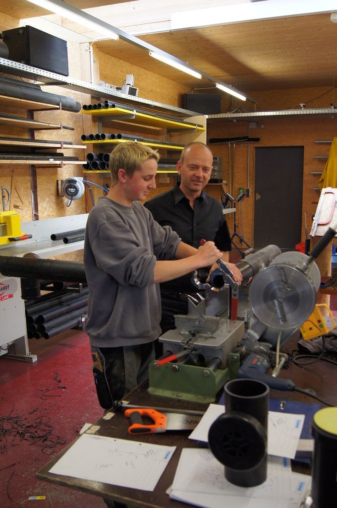 Martin Küng (r.): Eine der wichtigsten Motivationen ist ein gutes und gesundes Arbeitsklima. Foto: Küng