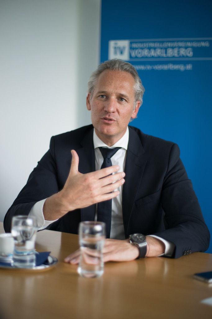 Martin Ohneberg, IV-Präsident Vorarlberg. Foto: VN/Hartinger