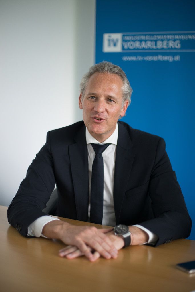 Martin Ohneberg, Vorarlberger IV-Präsident.