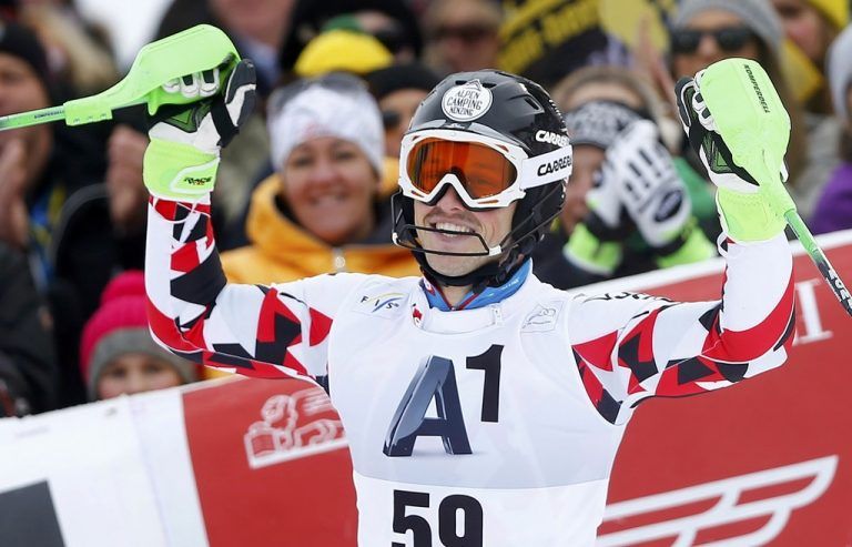 Mit Rang sieben beim Slalom in Kitzbühel gelang Christian Hirschbühl der erste große Wurf im Weltcup. gepa