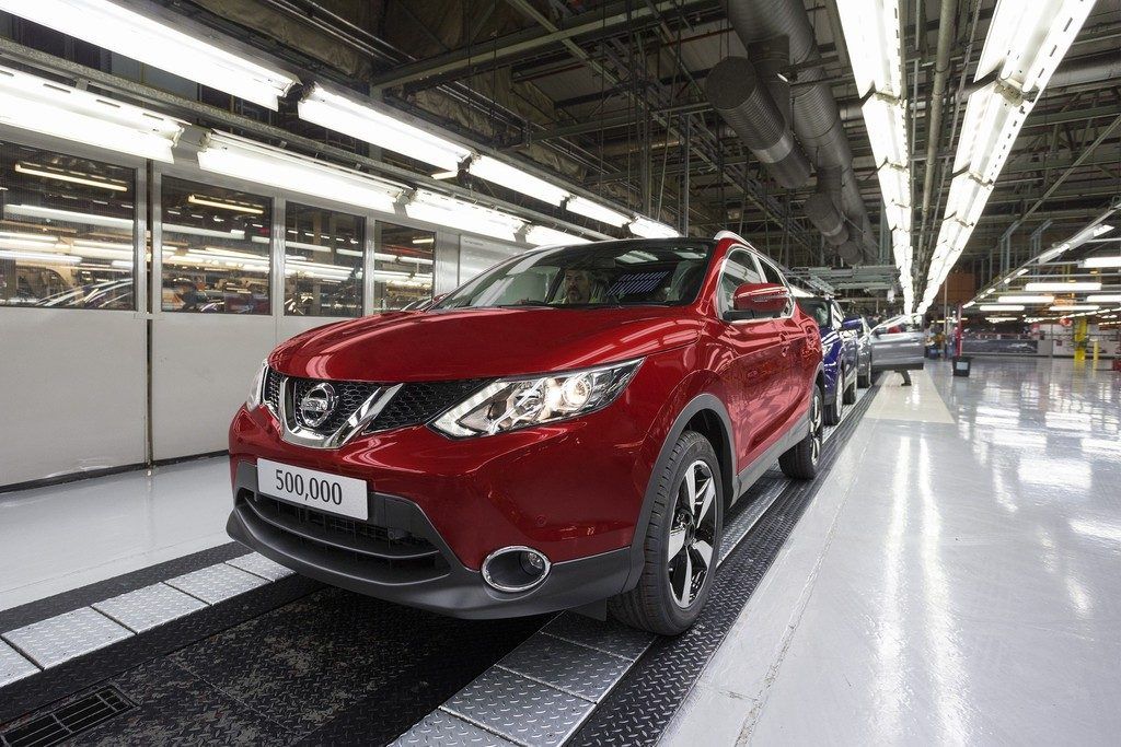 500.000 Nissan Qashqai gebaut