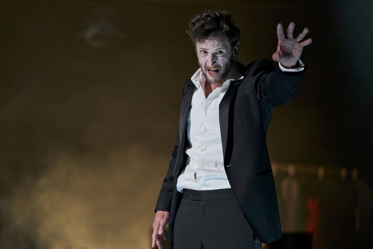 Noch bis 22. Juni wird „König Ottokars Glück und Ende“ am Landestheater gespielt. vlt/Köhler