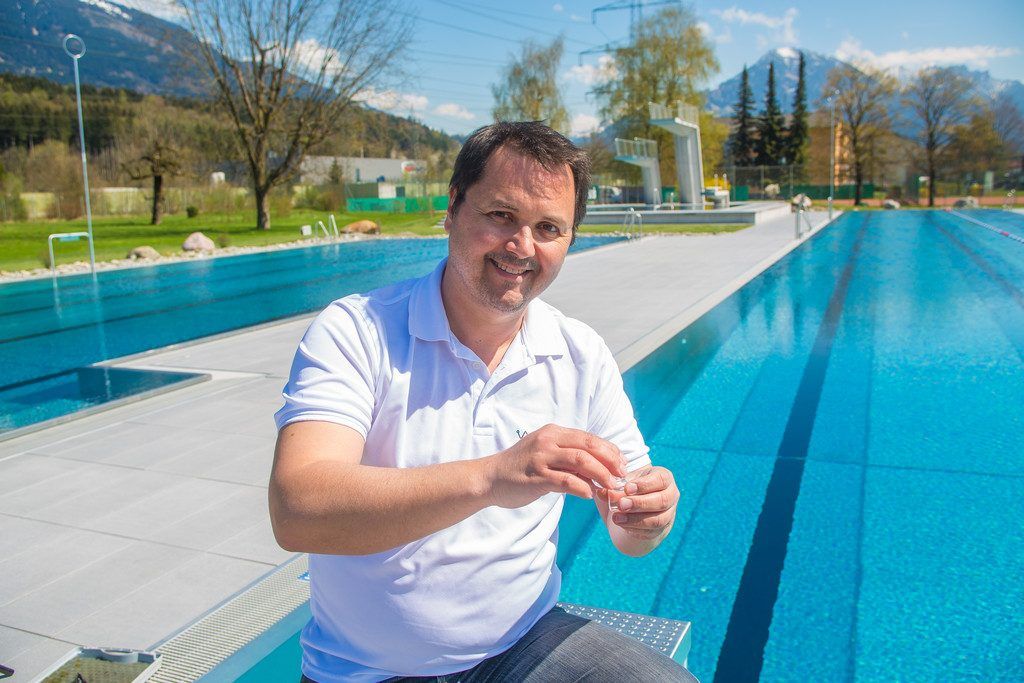 Wasser ist sein Element