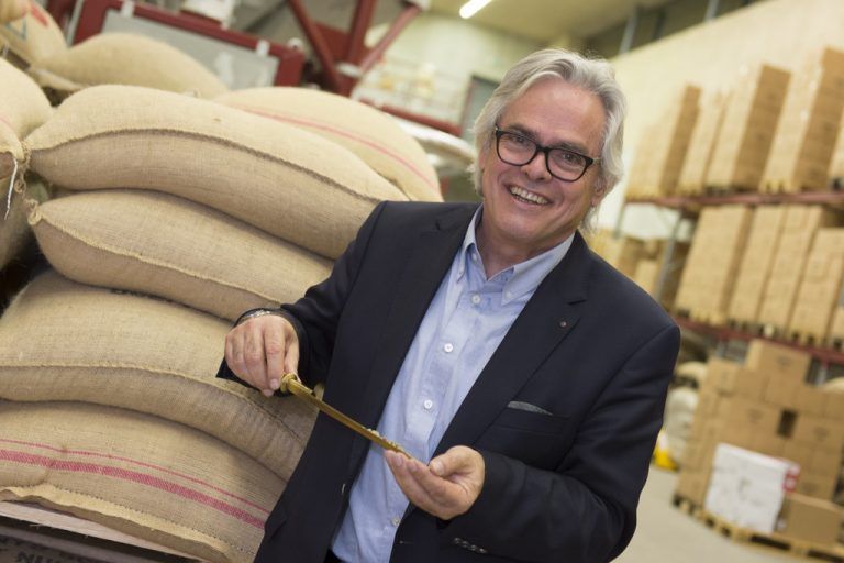 Peter Amann baut den Firmensitz in Lustenau zum Kaffee-Kompetenzzentrum aus.