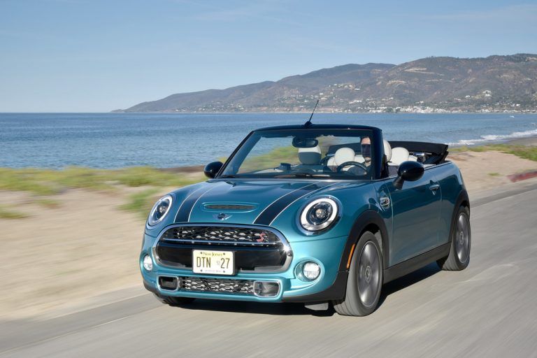 Praktischer hat Mini das neue Cabrio interpretiert. Es bleibt bei zwei Türen und vier Sitzen. Fotos: werk