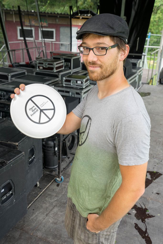 Profit spielt beim Open Hair Festival keine Rolle. Mathias Heinzle und seine Team-Kollegen sind ehrenamtlich im Einsatz.  Foto: Stiplovsek