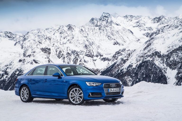 „Quattro Ultra“: Noch ist Audis weiterentwickelter Allradantrieb in A4 und A4 Avant im Teststadium. Fotos: werk