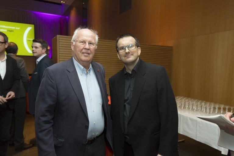 Roland Saur (l.) mit Sohn Wolfgang Saur.