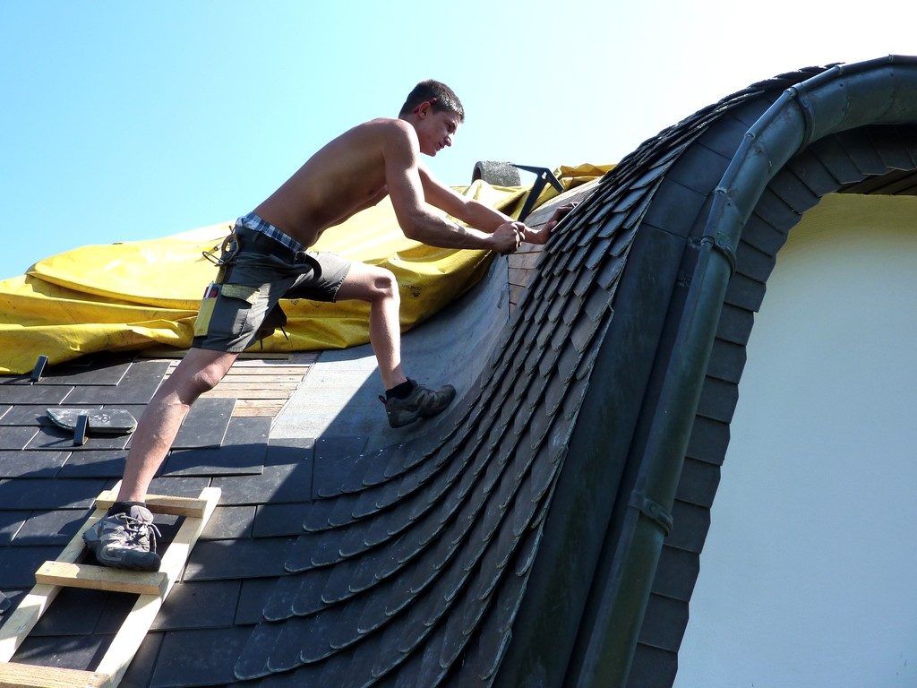 Staats- und Weltmeister am Dach