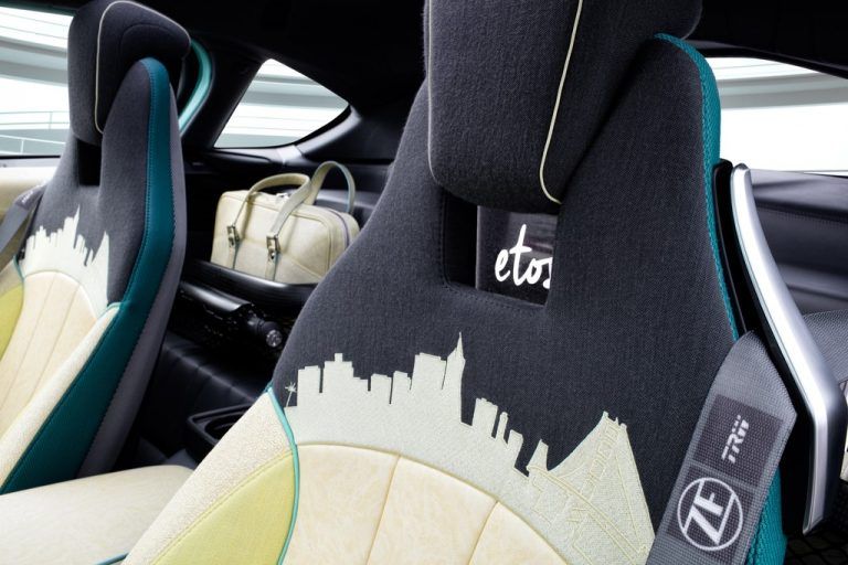 Schoeller hat für den Sitzbereich hochwertige Garne entwickelt.