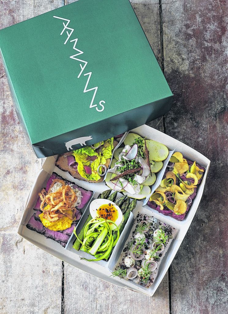 Smørrebrød ist besonders mittags beliebt bei den Dänen.