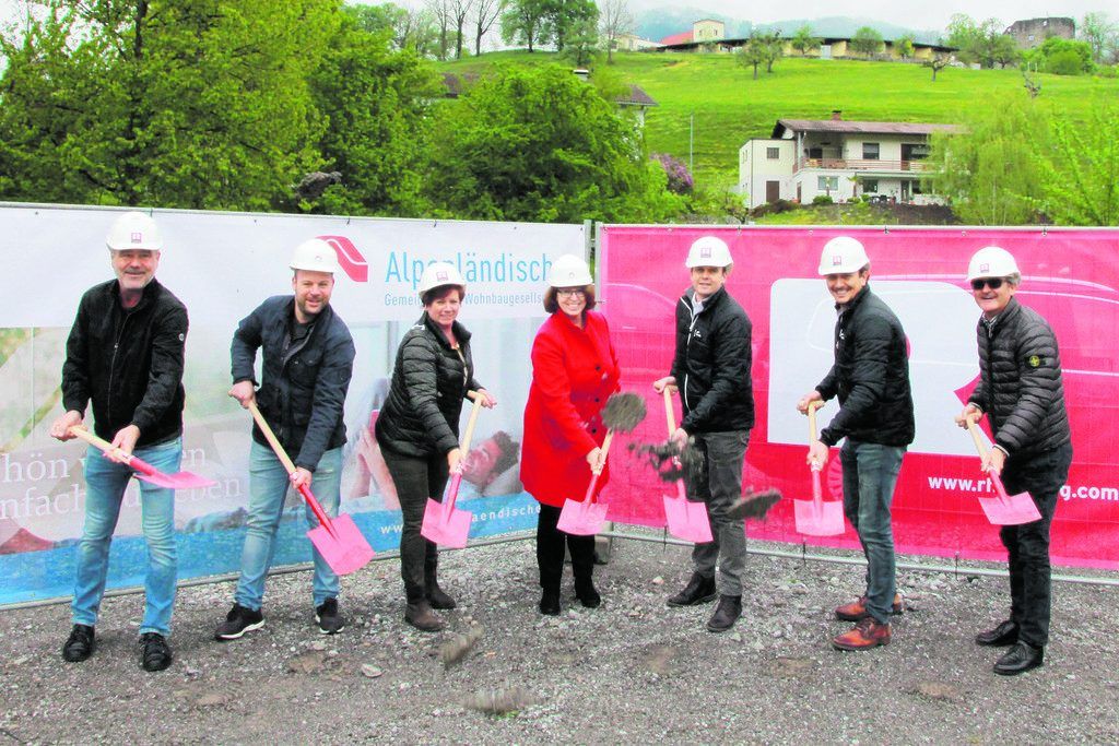 Holzmassivbau-Wohnanlage