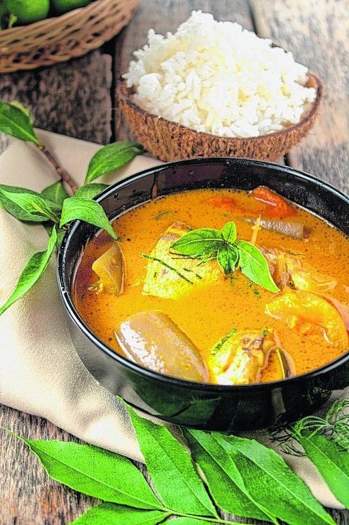 Nationalgericht Curry mit Reis