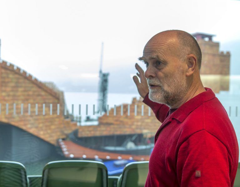 „Turandot“ ist für Gerd Alfons die 17. Seebühnenproduktion. Foto: VN/Paulitsch
