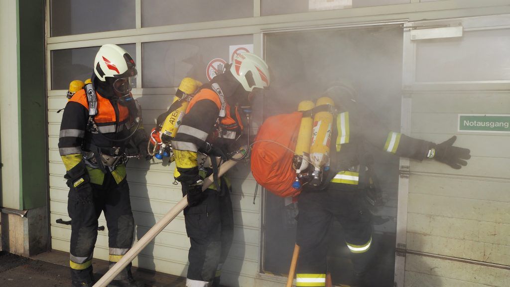 Vorderländer Feuerwehren übten gemeinsam
