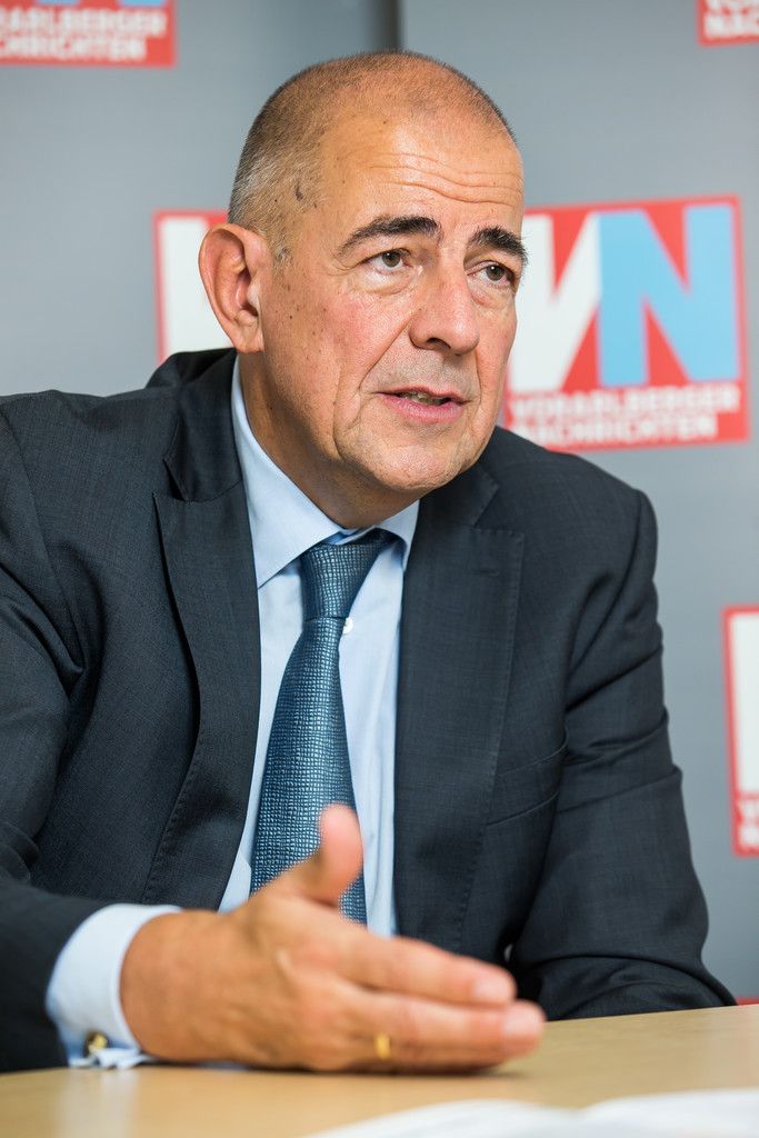 Ulrich Schumacher: „Wie ich immer gesagt habe, brauchen wir in etwa zwei Jahre, bis unser globales Produktionsnetzwerk steht.“ VN/Steurer