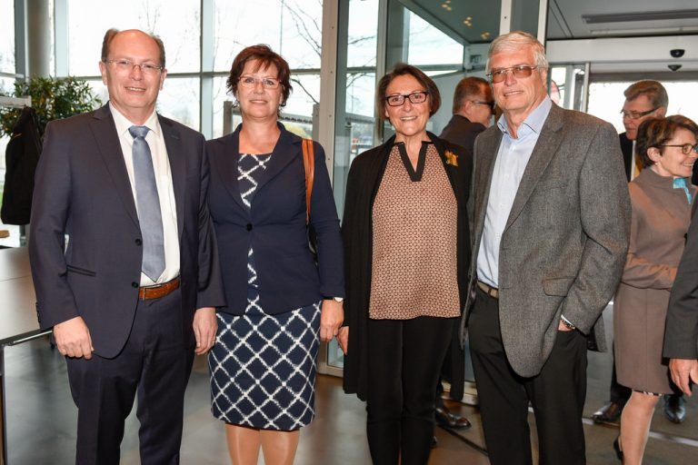 Unter den Festgästen: Gerhard und Brigitte Blum (l.) sowie Hadwig und Herbert Blum.