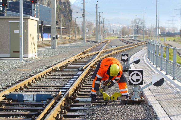 Vier zusätzliche Abstellgleise sind errichtet worden. Fotos: VN/HB