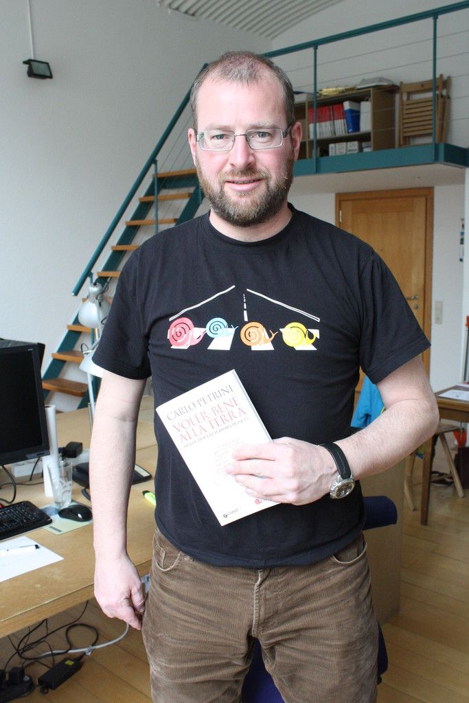 Der Architekt Vito Mussner setzt sich als Slow- Food-Präsident für regionalen und nachhaltigen Genuss ein. Foto: doh