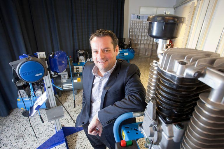 Vitus Kohler ist seit 1993 als Generalvertreter von Atlas Copco in der Region erfolgreich. Foto: VN/Hartinger