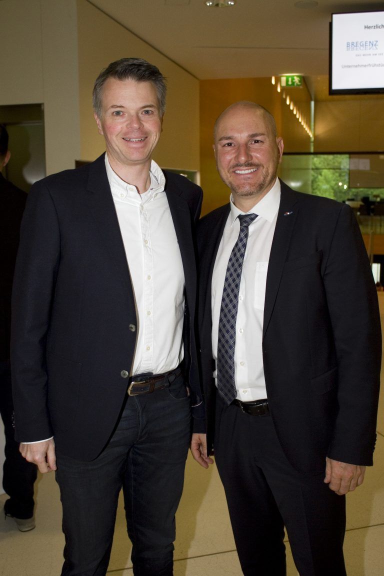 (v. l.) Alexander Frischmann (Prisma) und Alexander Reichart (BTV).