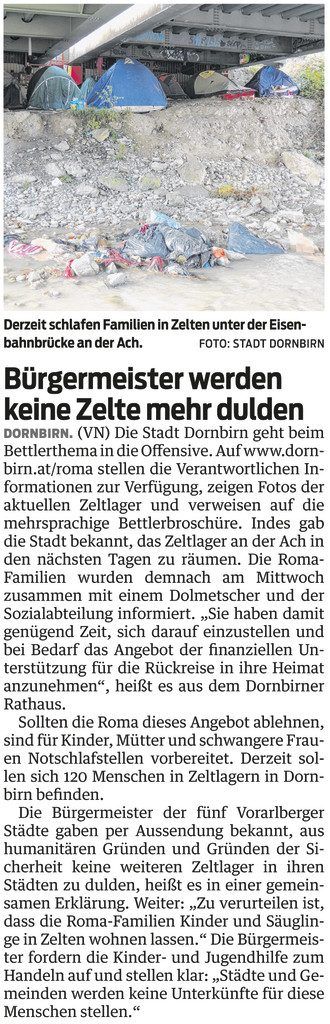 Antiziganismus-Bericht: Brief über Roma sei „Lehrbuch für Antiziganismus“.