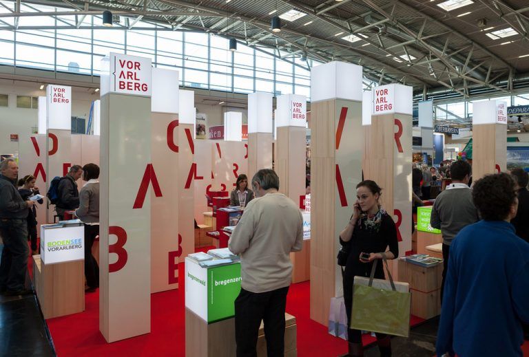 Vorarlberg-Messestand auf der CMT Stuttgart.  Foto: VT