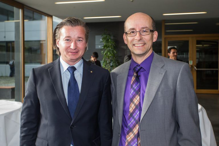 Wolfgang Igerz (links) mit Rechtsanwalt Harald Hick.