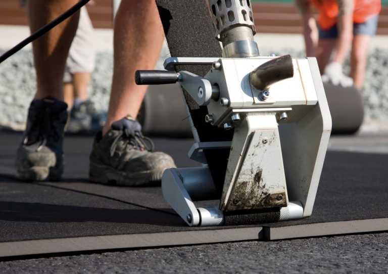 390.000 Einlageplatten aus höchstelastischem Polyurethan werden eingesetzt. Foto: Getzner