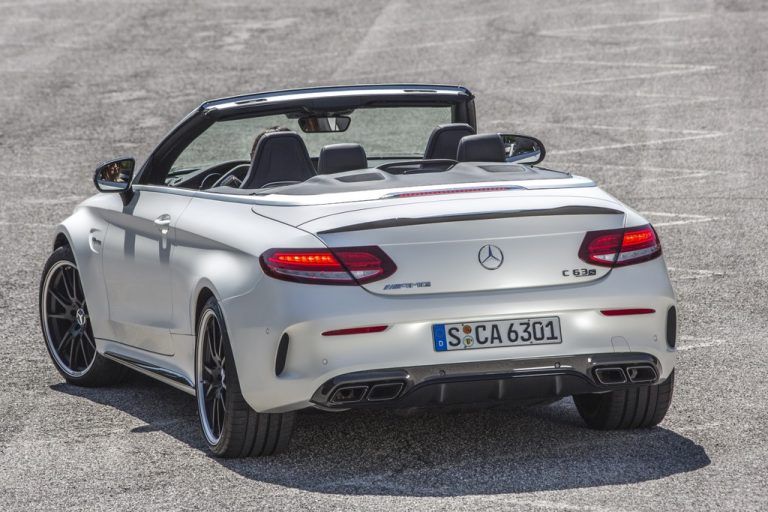 510-PS-Version des Cabrios von AMG.