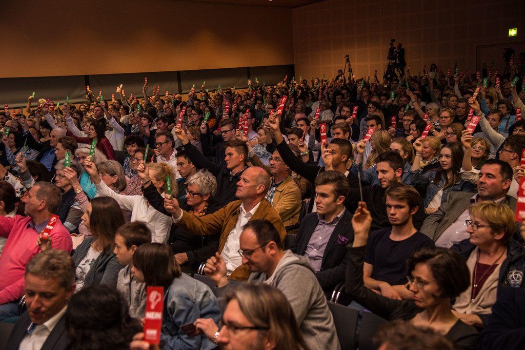 Hofer und Van der Bellen standen sich in Graz gegenüber. Der Wahlkampf wird rauer.