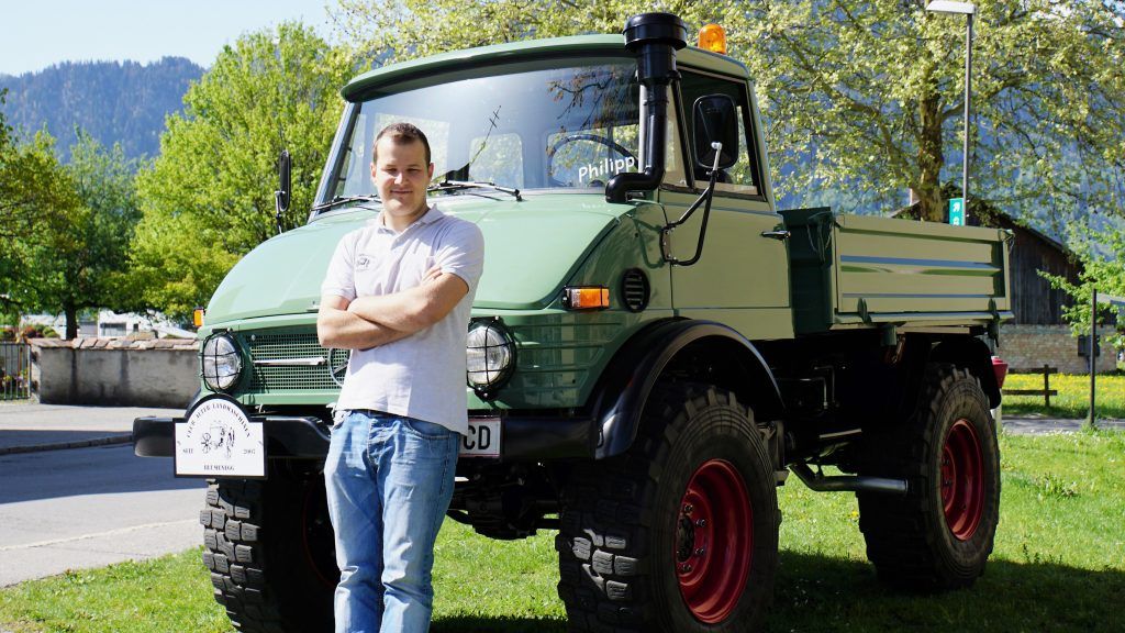 Philipp Hammerer ist leidenschaftlicher Oldtimer-Fan