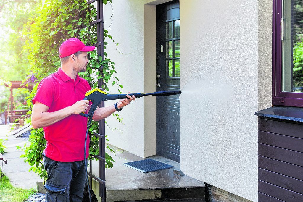 Flecken auf der Fassade?