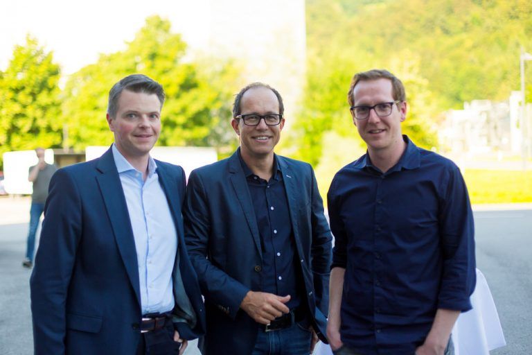 Alexander Frischman, Sergej Kreibich und Martin Dechant (v.l.).