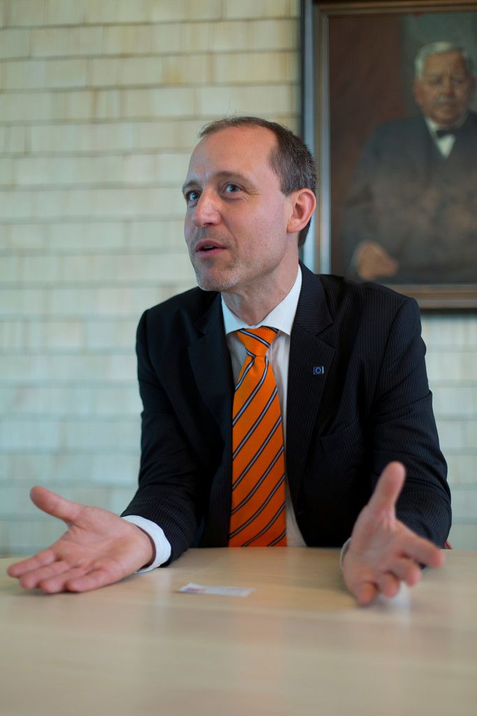 Am mangelnden Vertrauen in die EU tragen auch nationale Politiker bei, sagt EU-Vertreter Wojahn. Foto: VN/Paulitsch