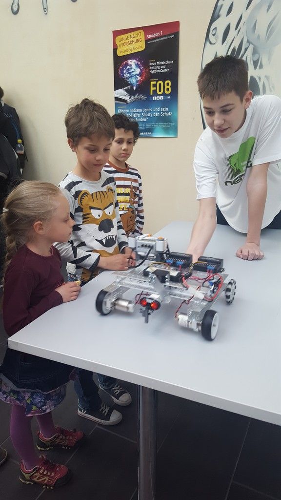 Bei den Besuchern wurde Freude an der Technik geweckt.