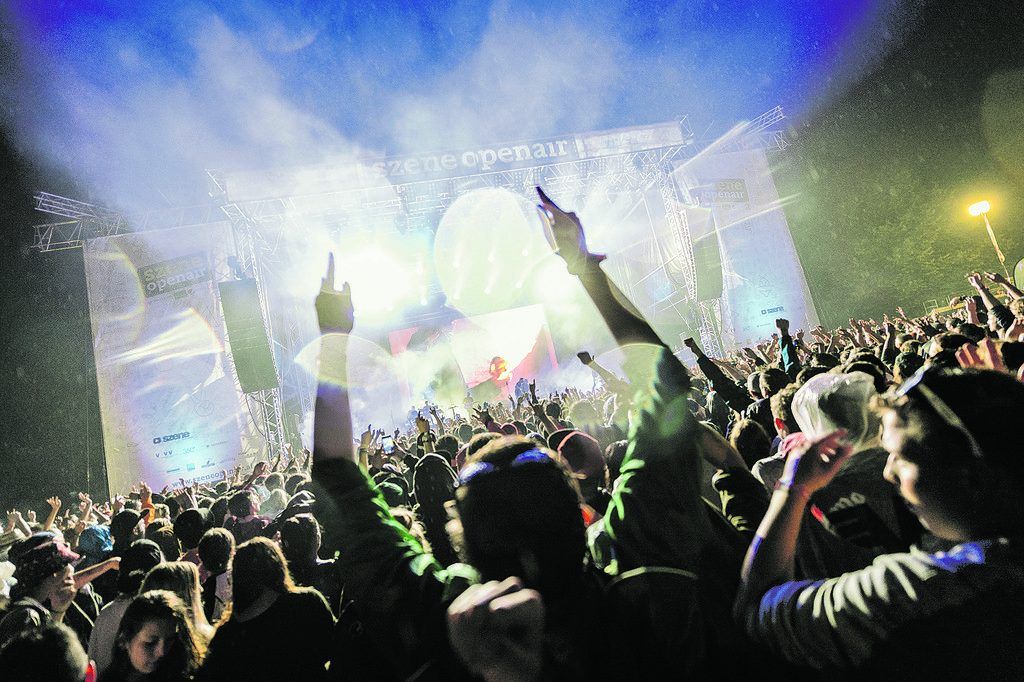 Als VIP zum 30. Szene Openair nach Lustenau