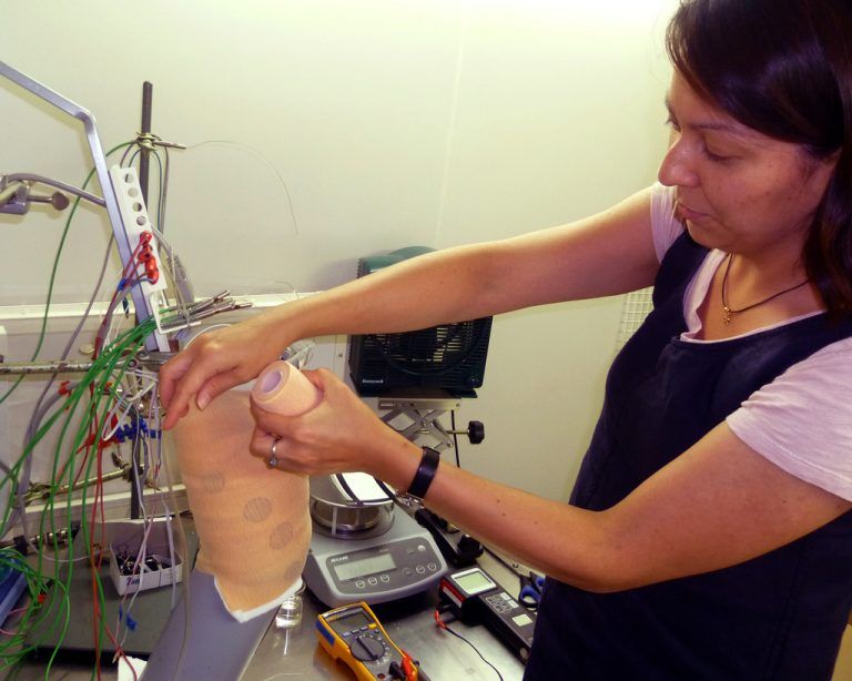 Das Textilinstitut der Universität Innsbruck ist federführend für das Projekt Sport Textiles verantwortlich. Foto: WISTO